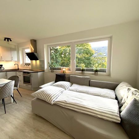 'Kapitaenslounge' Vollsanierte Fewo Mit Blick Auf Die Flensburger Foerde 哈里斯莱 外观 照片