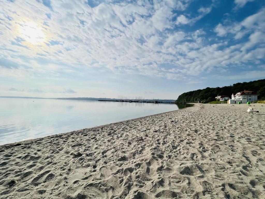 'Kapitaenslounge' Vollsanierte Fewo Mit Blick Auf Die Flensburger Foerde 哈里斯莱 外观 照片